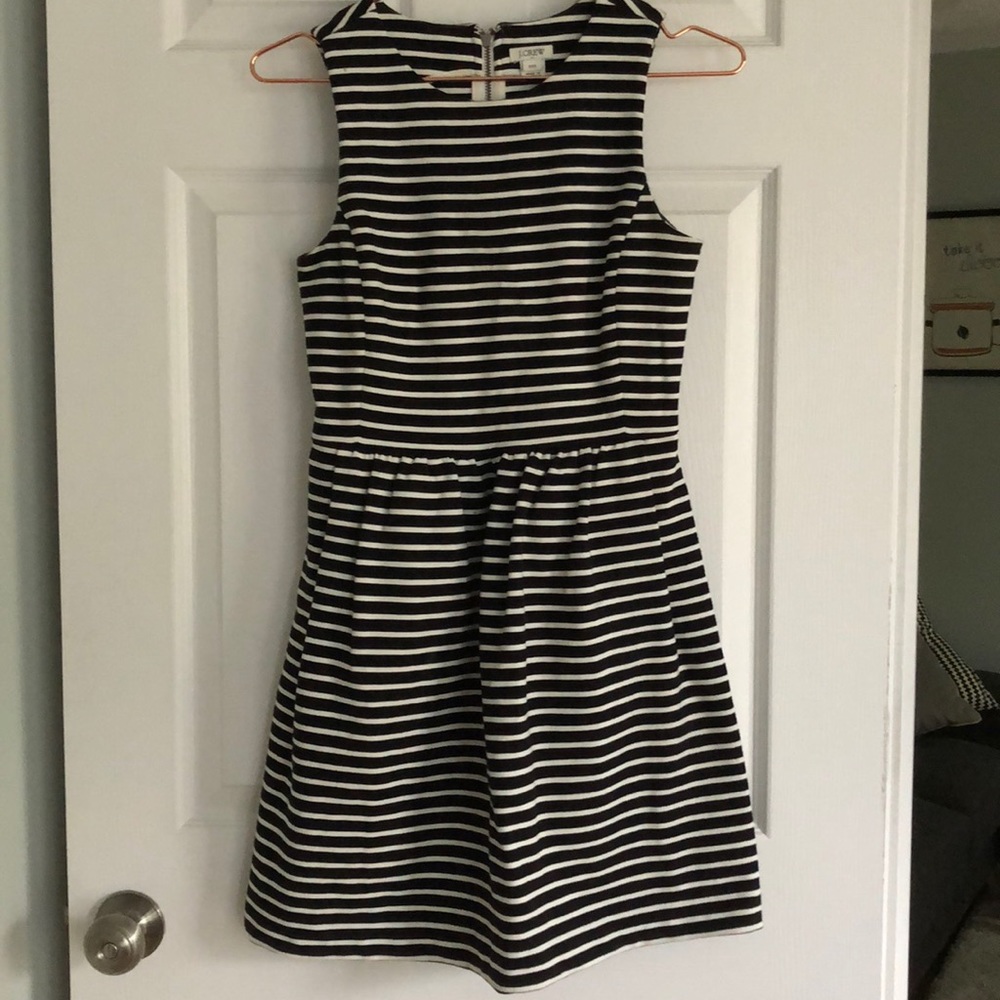 J Crew Striped Dress